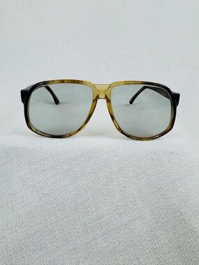 Vintage American Optical “Seafarer” Eyeglasses – USA Made – Tortoise Amber Frame